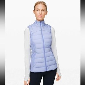 LULULEMON Down For It All Goose Down Vest 4 Lavender Dusk - RARE